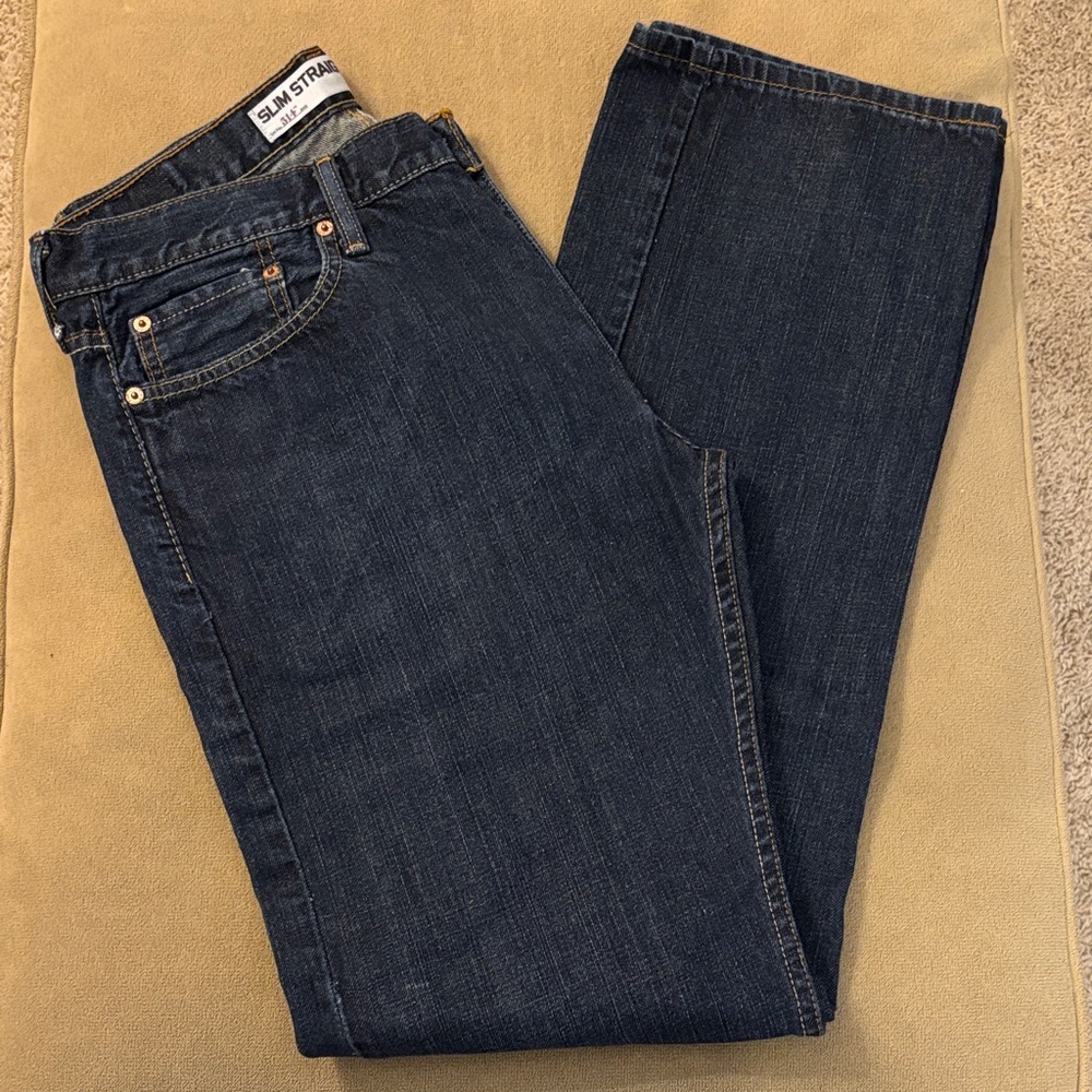 Men's Lev's 514 Slim Straight Zip Fly Jeans (W34 X L34)